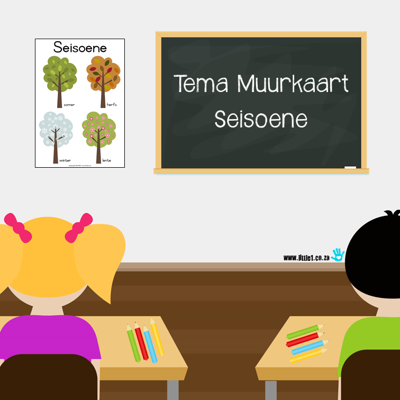 Picture of Tema Muurkaart {Seisoene}