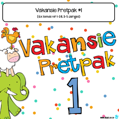 Picture of Vakansie Pretpak #1 vir 1-3 & 3-5 jariges {ELEKTRONIES}