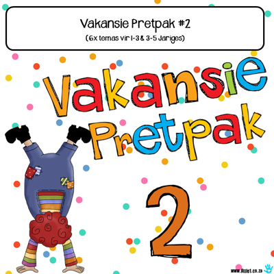 Picture of Vakansie Pretpak #2 vir 1-3 & 3-5 jariges {ELEKTRONIES}