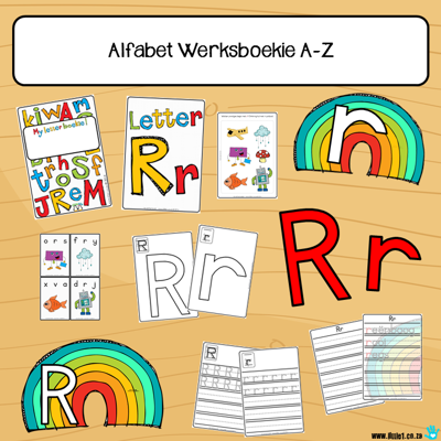 Picture of Werksboekie - Alfabet {A-Z}