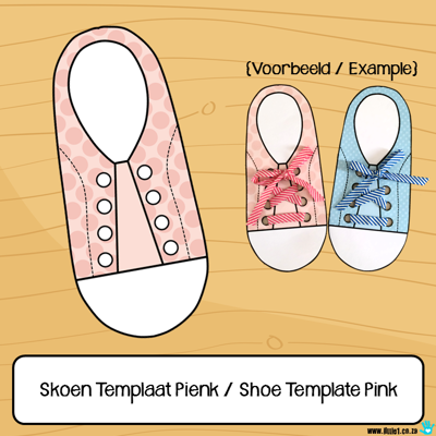 Picture of Skoen Templaat Pienk / Shoe Template Pink
