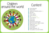 Picture of Theme Activity Book (17) - Children around the world