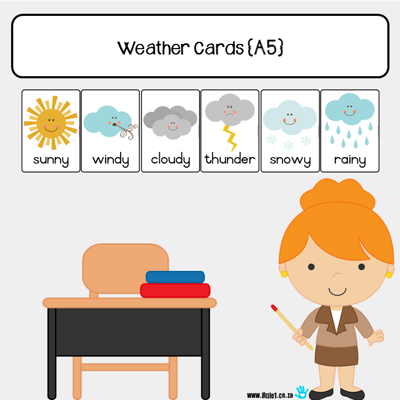 Picture of Weather Cards {A5}