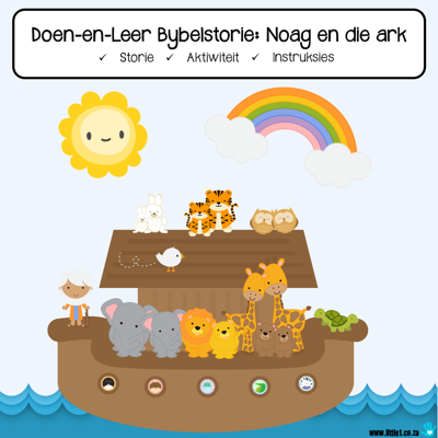Picture of Doen-en-Leer Bybelstorie: Noag en die ark
