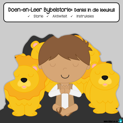 Picture of Doen-en-Leer Bybelstorie: Daniël in die leeukuil