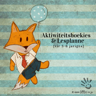 Picture of Aktiwiteitsboekies & Lesplanne ♡ Leerprogram vir KLEUTERS (3-6 jariges)